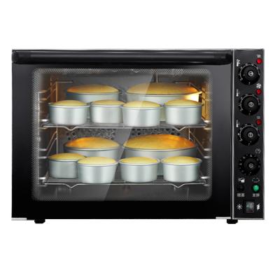 China Easy Assembled Easy Clean Cake Countertop Bakery Equipment / Electric Commercial Convection Oven For Sale 4 Trays Pastry Oven for sale