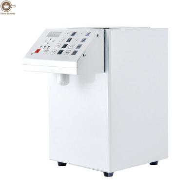 China Commercial Fructose Syrup Dispenser Equipment Easy Commercial Fructose 8.5L High Efficiency Bubble Tea Quantitative Operation Machine for sale