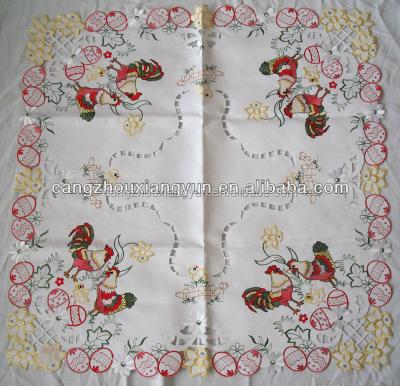 China Cheap Oilproof Easter Embroidery Tablecloth for sale