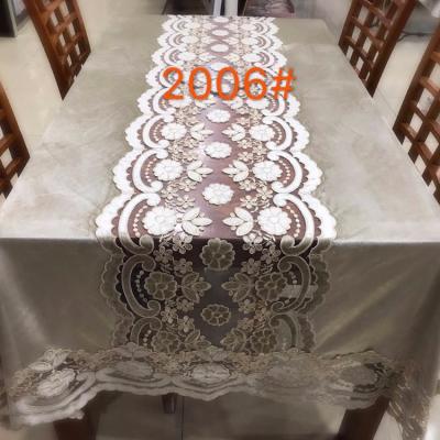 China White Oilproof Table Cloth Embroider Designs Chinese Sewing Table Cloth for sale