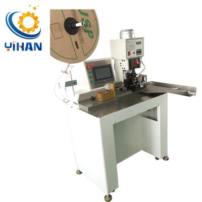 China Terminal Crimping Crimping Machine 22AWG 2P 4P 6P 8P 10P 12P 20 Pin Flat Ribbon Automatic Cable Terminal Machinery for sale