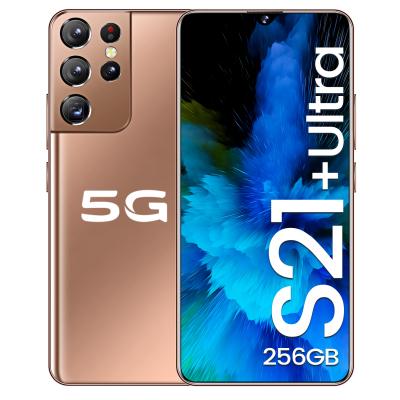 China ULTRA Hot Selling Dual SIM Card S21+ 8GB+256GB Full 6.7 Inch Display Android Mobile Phone Cell Phone 10.0 Smartphone for sale