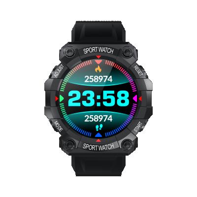 China FD68 Touch Screen Smartwatch Men Waterproof Smartwatch IP67 HRS3300 Chip HryFine App Blood Pressure for sale