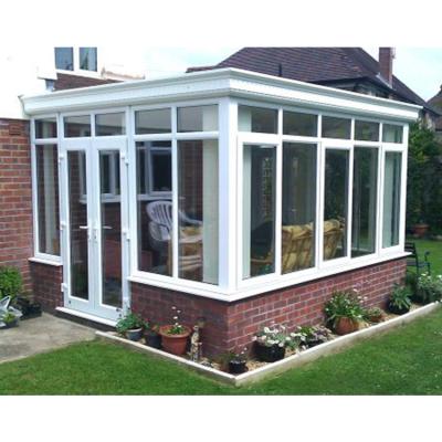 China Quick Design Garden House Quick Assembly New Garden Orangery Prefab Aluminum Glass Sunroom For Solarium for sale