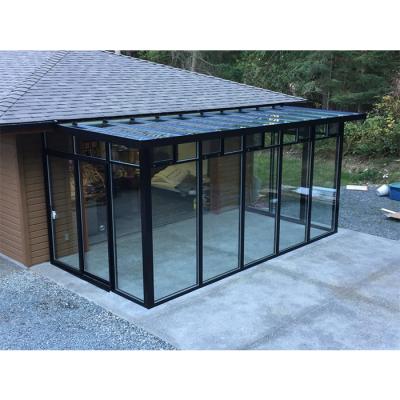 China Garden House Conservatory Prefab Low Price Aluminum Used Sunroom for sale