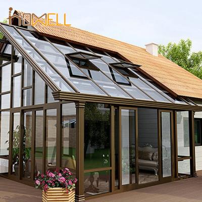 China Custom Modern Conservative Tempered Glass Converting Sunroom to Regular Room for sale