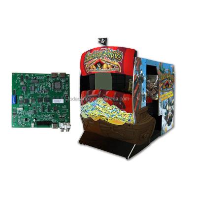 China Toda Dead Storm Arcade Gun Shooting Games Family Amusement Machine 55 Inch Pirate Ship Shooting Game Motherboard for sale