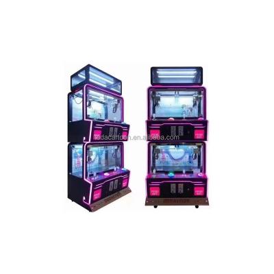 China Gifts Inside Toda Games 4 Crane Claw Machine Mini Players Mini Claw Arcade Machine Coin Operated Claw Machine for sale