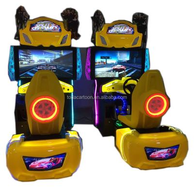 China Metal+Plastic 32 Inch Coin Operated Arcade Racing Car Simulator Game Machine for sale