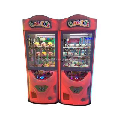 China Blister+Wooden Toda Crane Claw Game Machine Arcade Claw Game Machine for sale