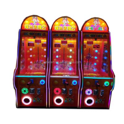 China Wooden Coin Operated Toda Ball Arcade Game Ball Amusement Ticket Redemption Game Lucky Catch Machines for sale