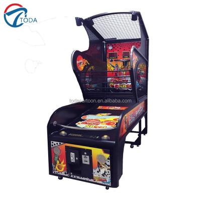 China Luxury Metal+Plastic Basketball Arcade Game Machine , Indoor Arcade Hoops Cabinet Basketball Games For Boy for sale