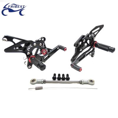 China CNC Motorcycle Parts Footpeg Foot Controls Fit For YAMAHA R25 R3 2014-2015 FYAYR001-BBK FYAYR001-BBK for sale