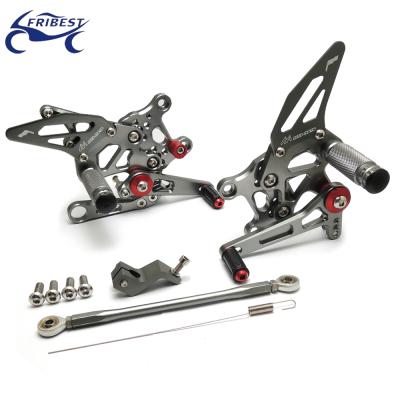 China High Quality Motorcycle CNC Parts Adjustable Rearset Fit For Aprilia RSV4 09-12 FARAP001-BTI FARAP001-BTI for sale