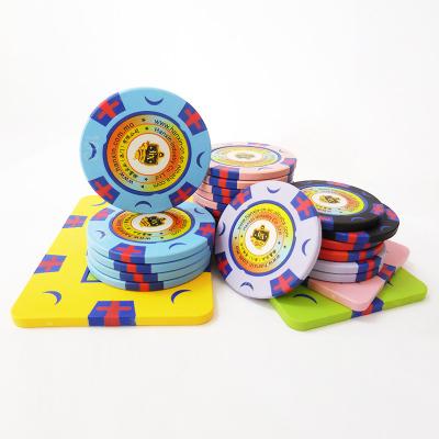 China Deluxe Game Chips Premier Fichas Poker Casino/Poker Club Gaming Cash Money Chips for sale