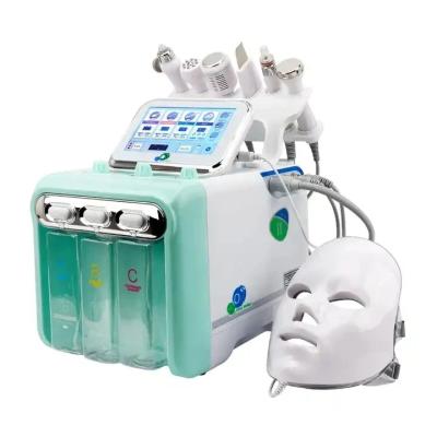 China Face Cleansing Generation 7 2nd in 1 hydrafacial machine h2o2 maquina hydra dermabrasion machine hidrafacial facial machine equipo hydraulic de hidro for sale