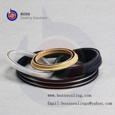 China Spring Energized PTFE Seals Black White Brown Color PTFE/Carbon filled PTFE SE Seals for sale