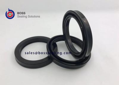 China Buna-N nitrile rubber seal profile USH rod piston double lip seal for sale