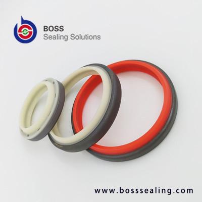 China Metal PU hydraulic cylinder wiper seal DKB metal NBR rubber seal sell at competitive price for sale