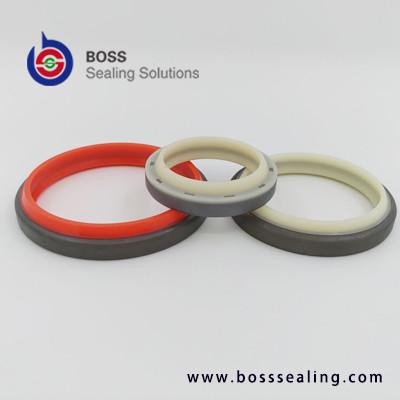 China Metal PU hydraulic cylinder dust wiper seal DKBI competitive price for sale