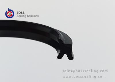 China Black NBR80,NBR90 hydraulic pneumatic dust wiper seal rubber seal LBH brown FKM FPM LBH for sale