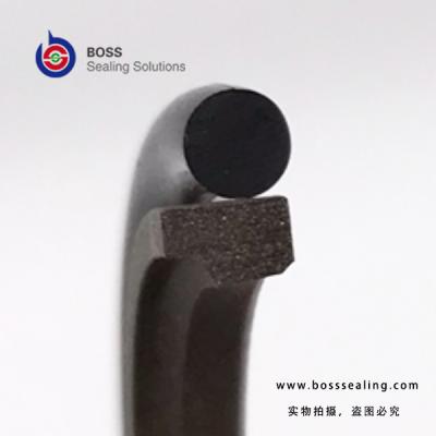 China NBR FPM/FPM Rubber O-Ring PTFE Bronze Hydraulic Rod Shaft Step Seal BSJ GSJ HBTS for sale