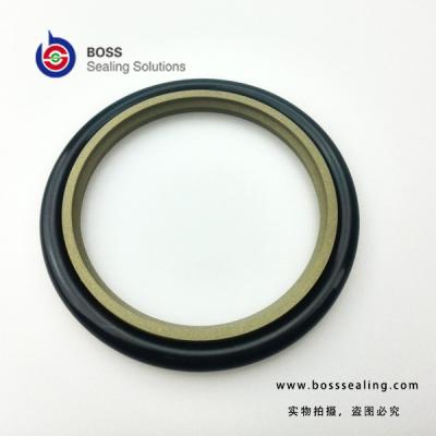 China Single acting PTFE bronze rubber hydraulic cylinder rod seal BSJ for sale