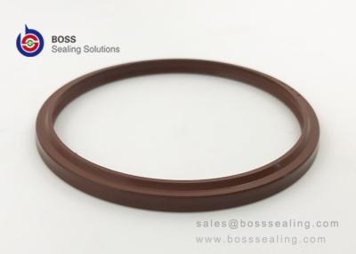 China Brown black FKM FPM rubber seal hydraulic dust seal and pneumatic wiper seal LBH for sale