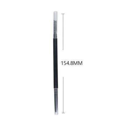 China Fine Mechanism Even Waterproof Pen Empty Eyebrow Pencil With Brush Pen for sale