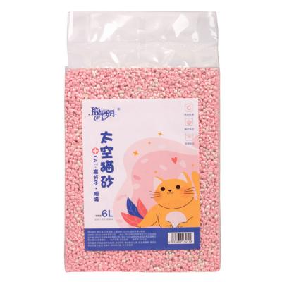 China Eco Friendly Fresh Easy Viable Crushed Polymer Scoop Popcorn Tofu Cat Sand Cat Litter Supplies Forever Wholesale for sale