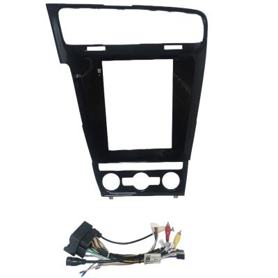 China Hot Selling GPS For Tesla Car Golf 7 VW Car Accessories Gps DVD Player Body Fixie Frame Radio Machine for sale