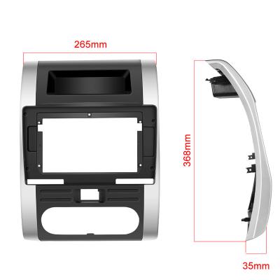 China Nissan car frame x-trail navara car accessories machine android frame gps radio carplay dvd player electronics monitor gps for sale