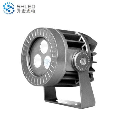 China Easy Installation Outdoor Waterproof DMX512 RGB 9W 12W Outdoor IP66 Flood Light Led Stage Lighting for sale