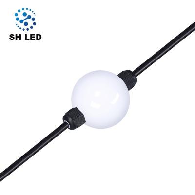 China LANDSCAPE Entertainment Decoration DMX RGB 3D Ball LED DJ Stage 50mm 3D Led Pixel Ball Lights for sale