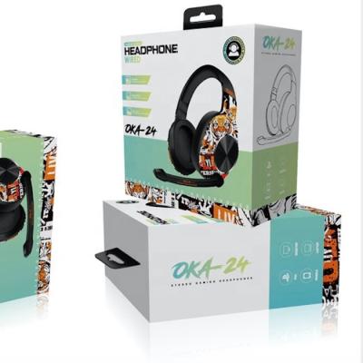 China New Fashion Earphone OAK-AK24 Graffiti Headphones High Fidelity Wired Headphones for sale