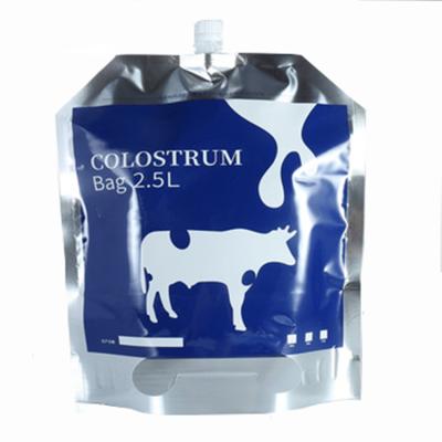 China ANTISTATIC Stable 4L Colostrum Bag Made Of Aluminum Ideal Suitable For Pasteurization Freezing Storage Dispensing Colostrum Filling for sale