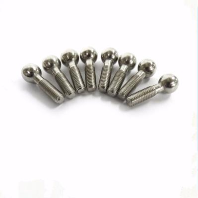 China Pan Stainless Steel Brass Polished Head Ball Screw for sale