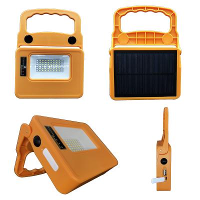 China Multifunctional Solar Portable Outdoor Three-speed LED Lamp Rechargeable Camping Emergency Camping Lamp for sale