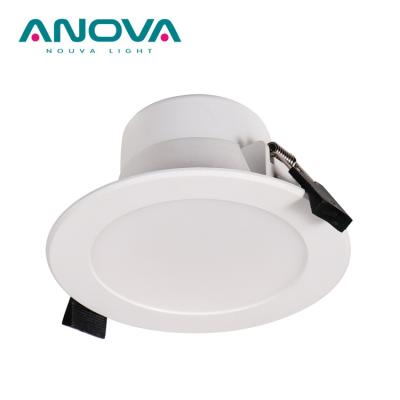 China Modern SAA certification 9W IP44 3000K/4000K/5000K dimmable recessed ceiling light Australian standard led downlight for sale