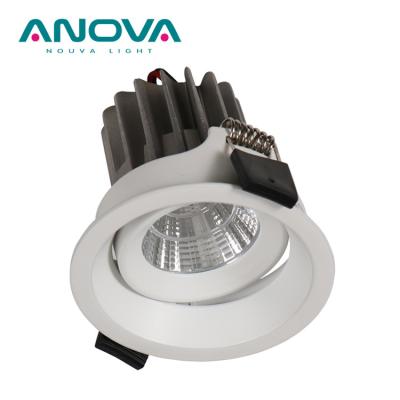 China High Anti Glare Round 3 Year Warranty Flip Down Anti Glare CE Approval Recessed 7W COB Led Down Light for sale