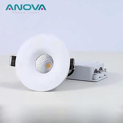 China High quality CRI 97 adjustable beam angle dimmable dimmable high bezel cover variable cob led downlight for sale