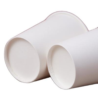 China White And Black Lid Coffee Aseptic Paper Cups Can Be Customized With High-Grade Raw Materials for sale