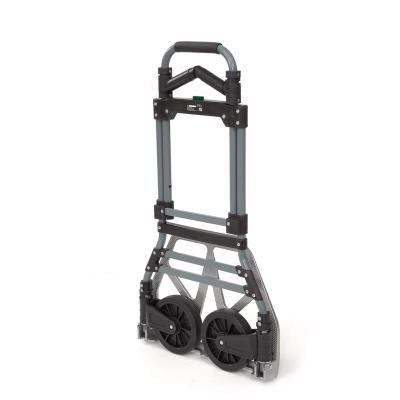 China Folding Hot Selling Heavy Duty Steel Folding 150kg Capacity Metal Platform Trolley for sale