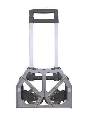 China Folding Portable Aluminum Hand Luggage Trolley / Lightweight Foldable Hand Trolley for sale