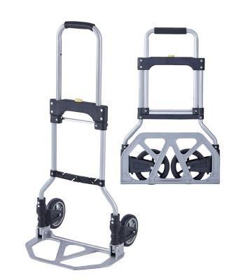 China Good quality folding factory directly have lightweight aluminum trolley at 50KG load capacity for sale