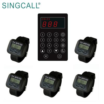 China Wireless Call SINGCALL Restaurant Pager Kitchen Equipment Waiter Calling System For Chef for sale