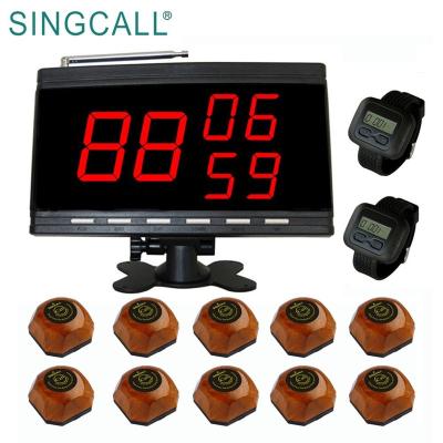 China SINGCALL Restaurant Pager System wireless wireless call server for calling service for sale