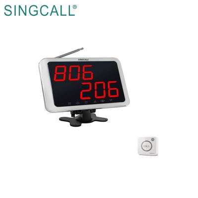 China SINGCALL Touchable and Waterproof Number Calls Nurse Call System for Hospital for sale