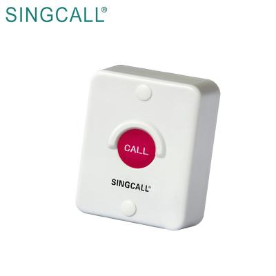 China Silica Button SINGCALL Hospital Factory Call System Good Quality SOS Red Emergency Alarm Button for sale