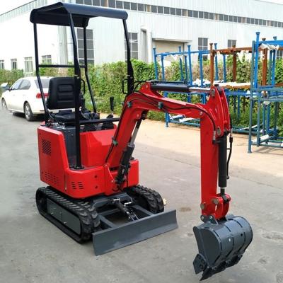 China Farms Working In The Garden 1000 Kg Hydraulic Mini Crawler Excavator for sale